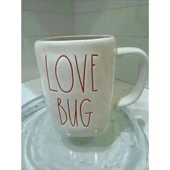 Rae Dunn "LOVE BUG" Coffee Mug - Picture 1 of 9